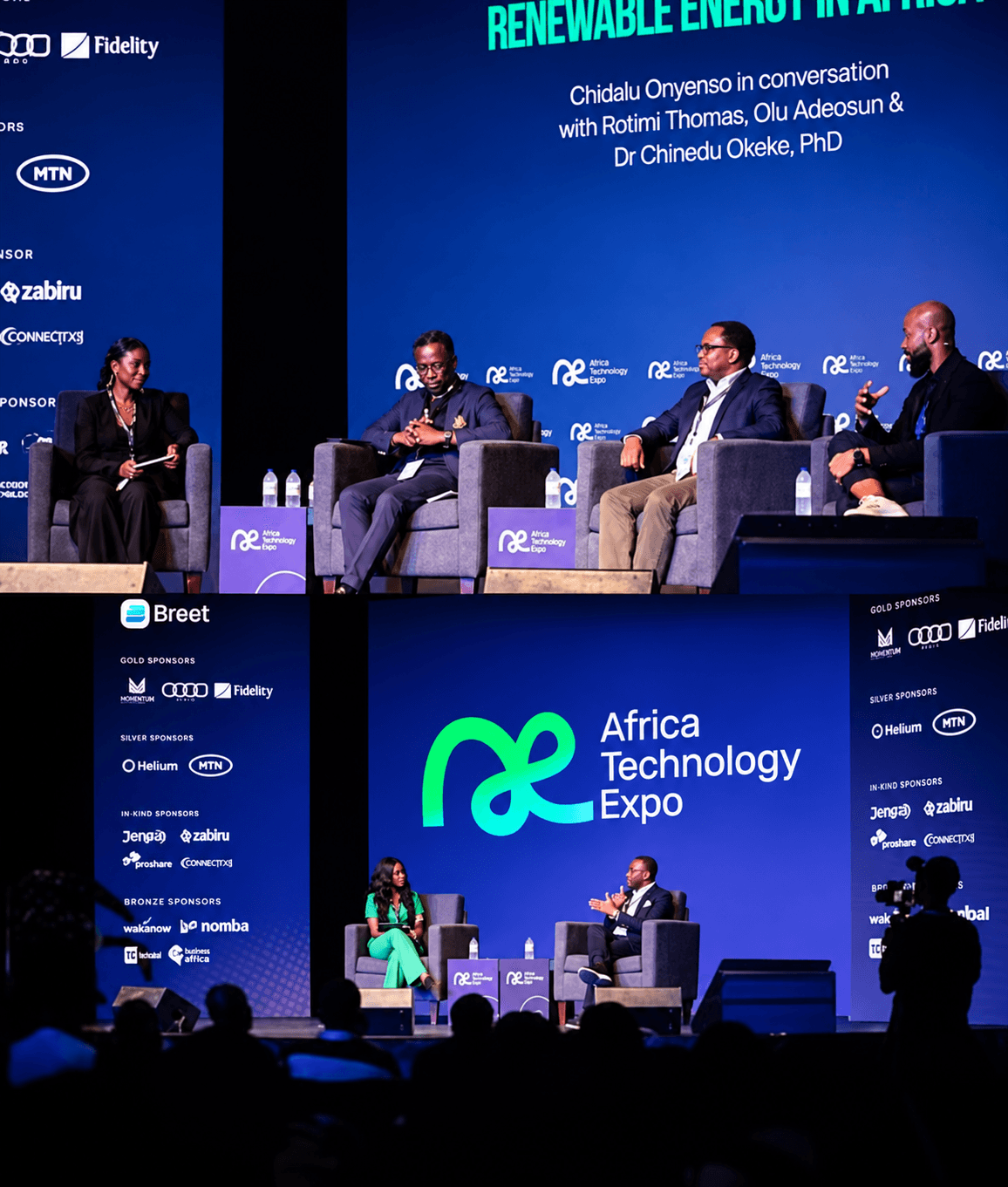 Panel discussions at the Africa Technology Expo